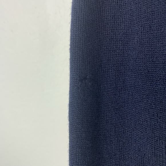 Vtg Pringle of Scotland Sweater Mens 44 Large Cardigan Blue 100% Lambswool - Picture 2 of 11